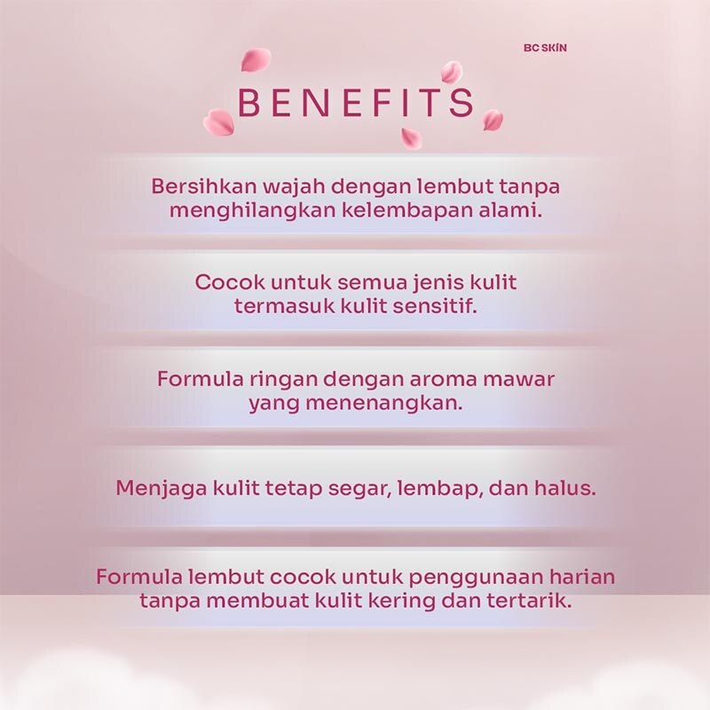 Rose Refreshing Facial Wash 100ml