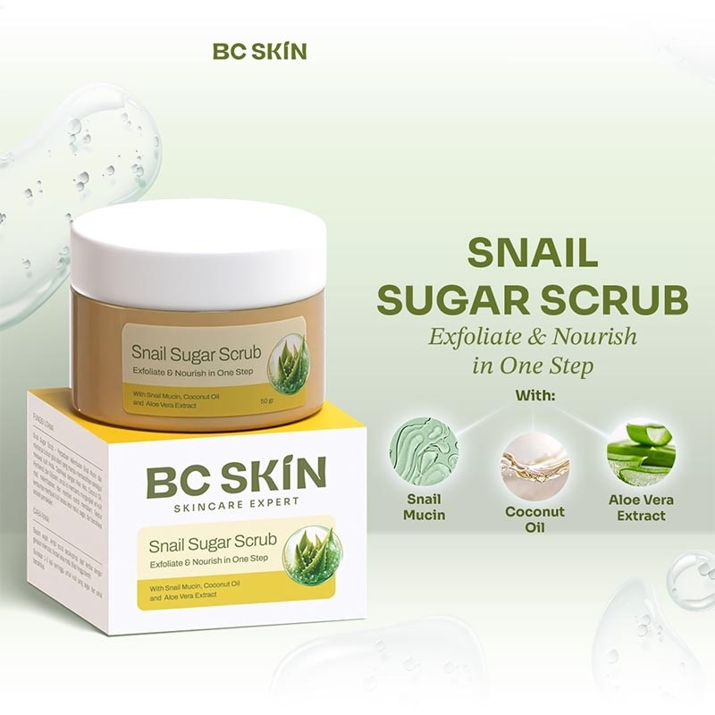 Snail Sugar Scrub 30g