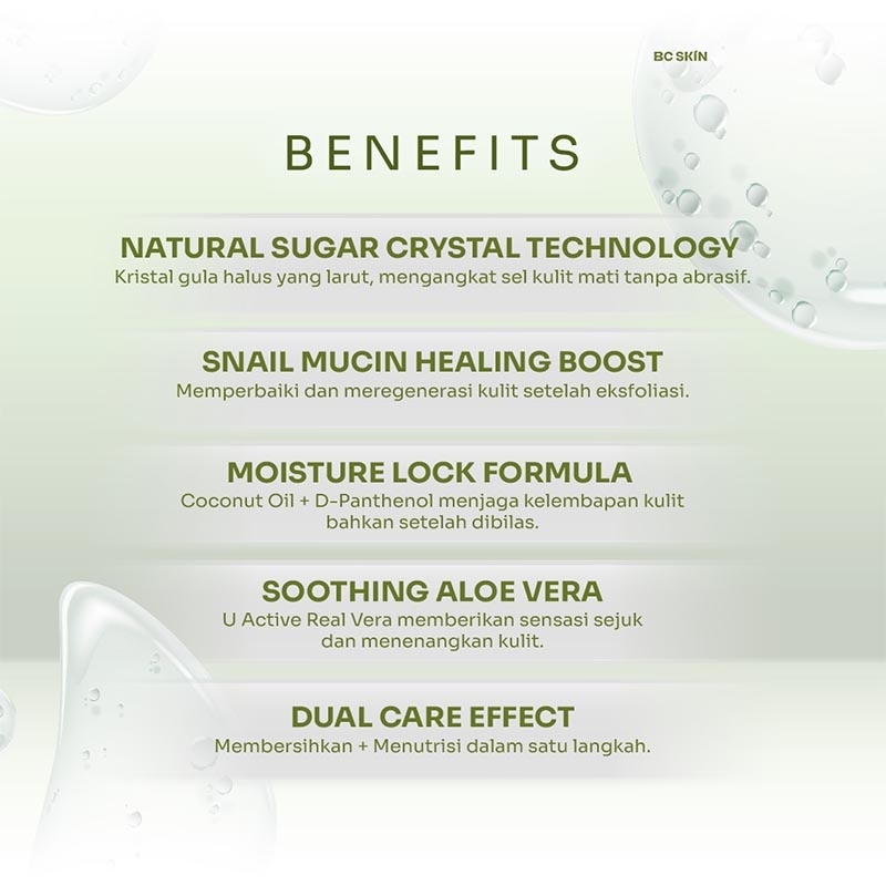 Snail Sugar Scrub 30g