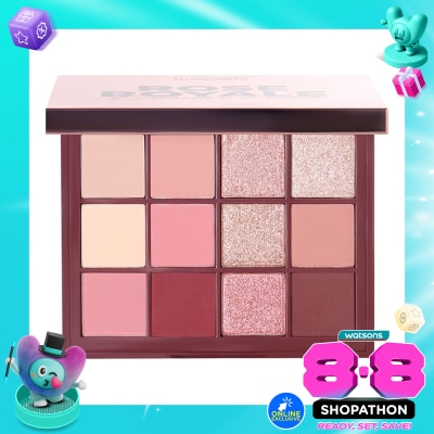 LUXCRIME - Rose Royale Eyeshadow Palette Rose Royale 9.6g image