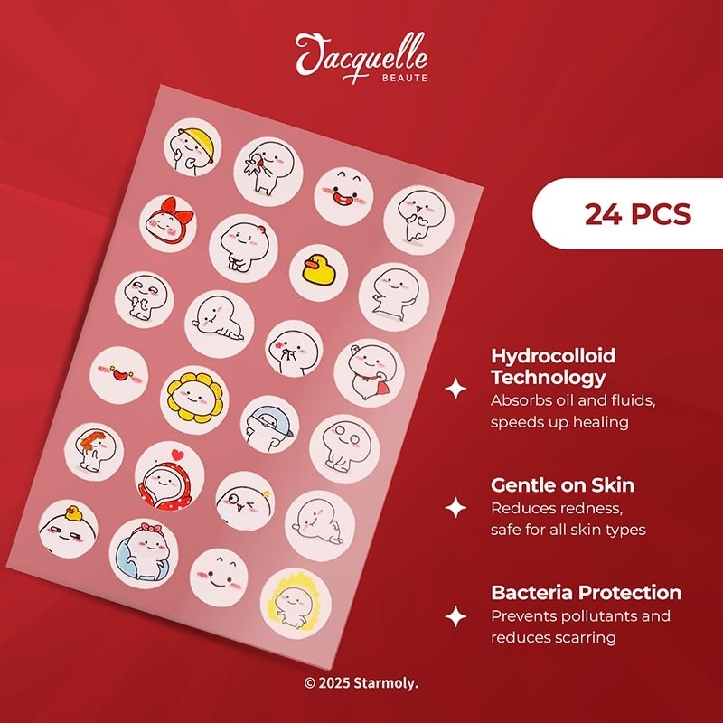Hydrocolloid Acne Patch - Quby Edition 24'S