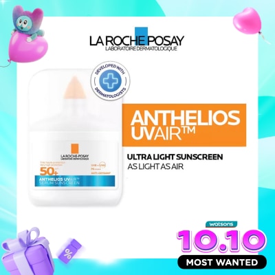 LA ROCHE POSAY Anthelios UVAIR 50+ Ultra Light Sunscreen 50ml image