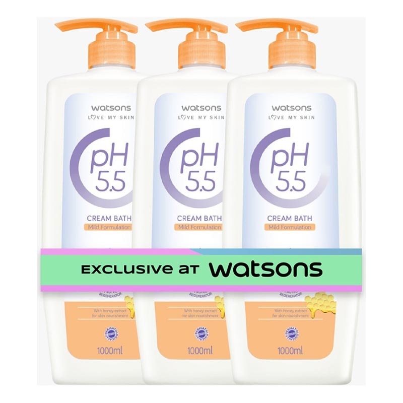 pH5.5 Nourishing Cream Bath Bundle 1000ml X 3