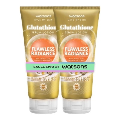 WATSONS COLLECTION - Glutathione Flawless Radiance Serum Lotion 330ml X 2