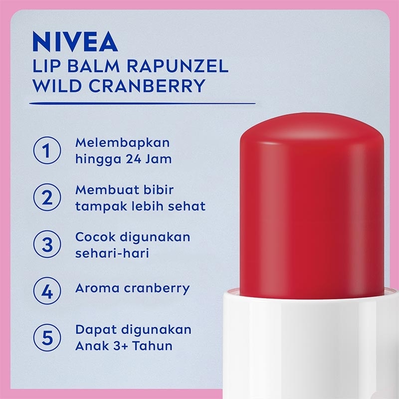 [Limited Edition] Rapunzel Wild Cranberry Lip Balm 4.8g