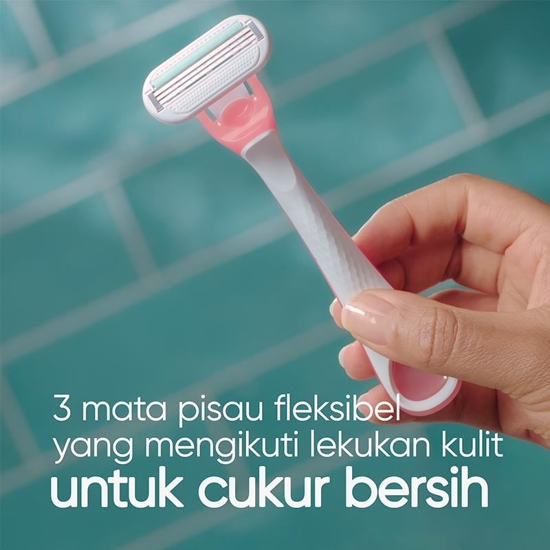 Venus Sensitive Razor Alat Cukur Wanita 3'S