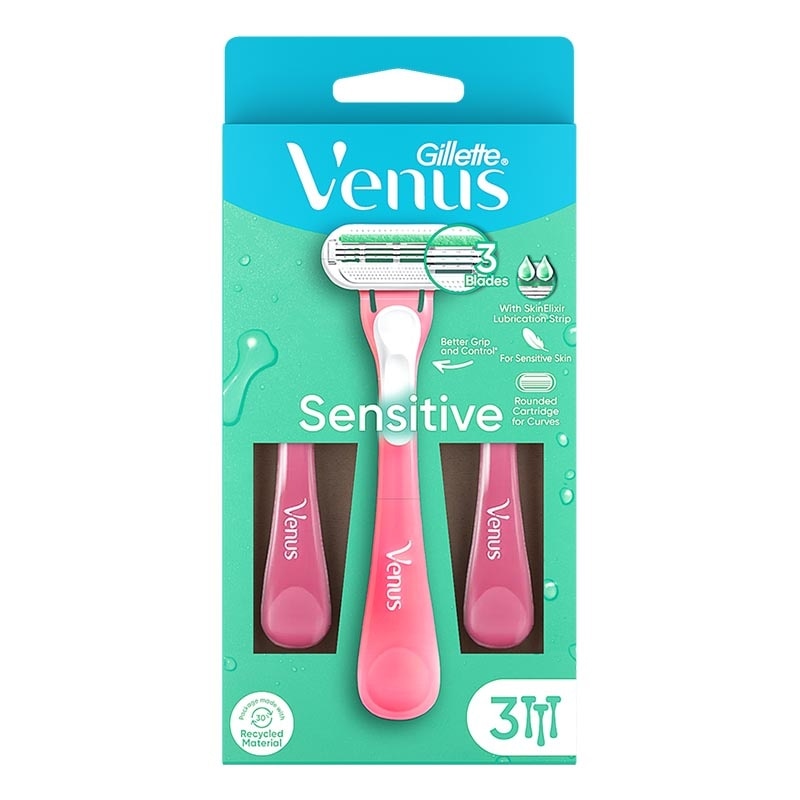 Venus Sensitive Razor Alat Cukur Wanita 3'S