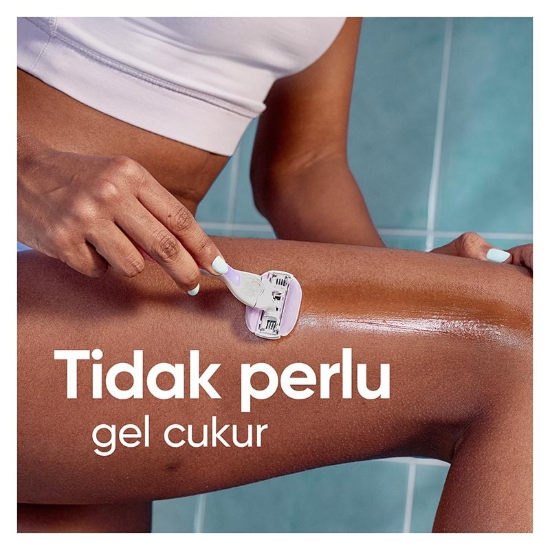 Venus Comfortglide White Tea Razor + Cartridge 3 Mata Pisau