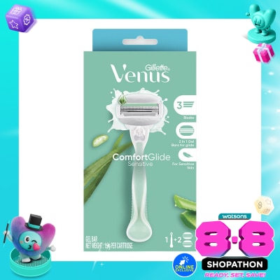 GILLETTE - Venus Sensitive Smooth Razor + Cartridge 2'S image