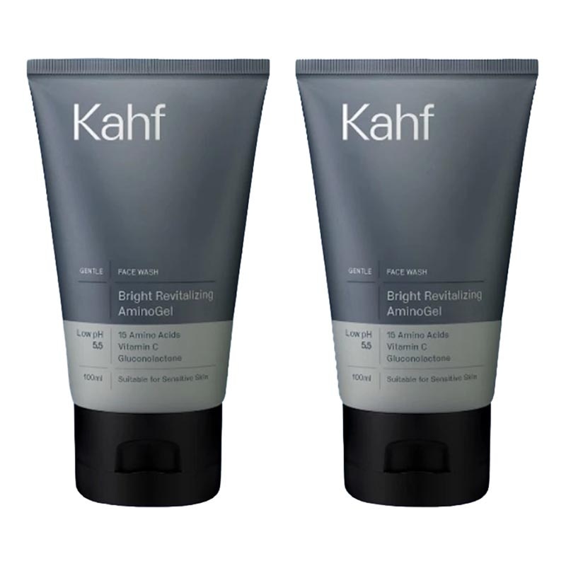 Twin Pack Bright Revitalizing Amino Gel Face Wash 100ml