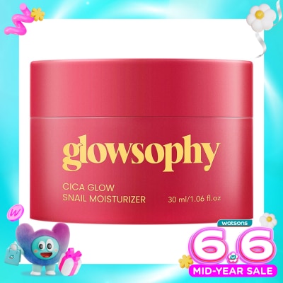 GLOWSOPHY - Cica Glow Snail Moisturizer 30ml