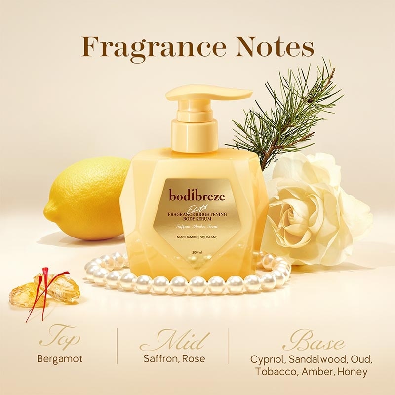 Edith Fragrance Brightening Body Serum 300ml