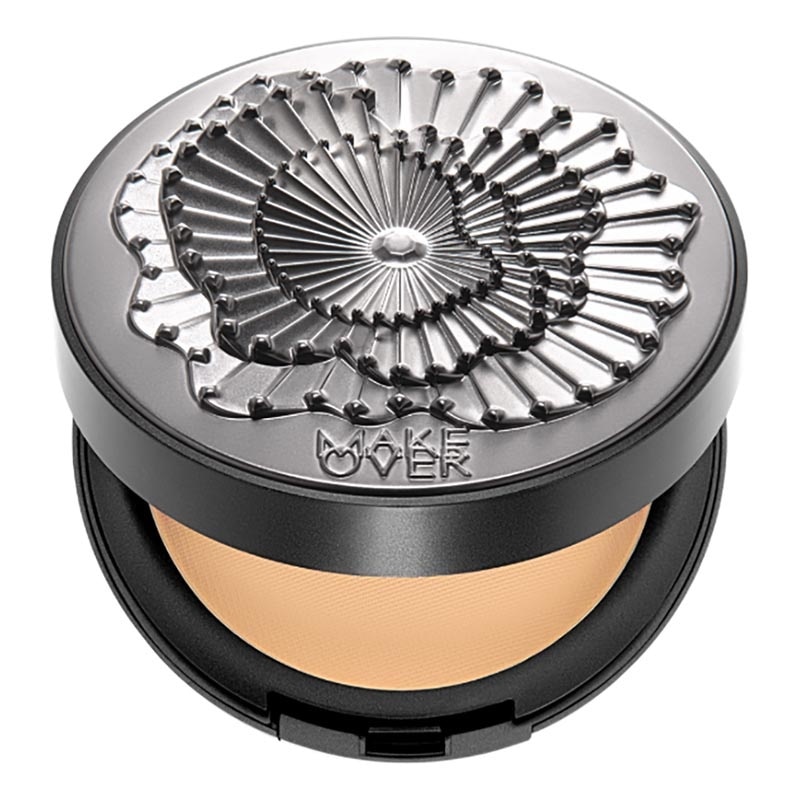 X Rinaldy Yunardi Powerstay 24H Matte Powder Foundation Limited Edition W33 Honey Beige 10g