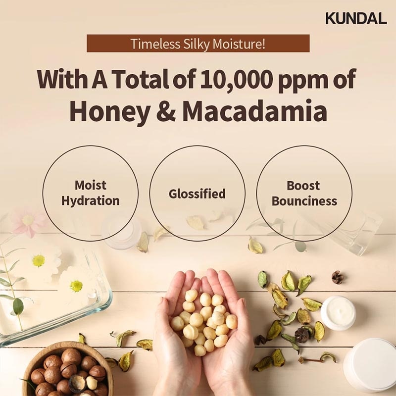 Honey & Macadamia Nature Shampoo White Musk 500ml