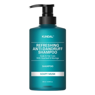 KUNDAL - Refreshing Anti-Dandruff Shampoo Soapy Musk 500ml