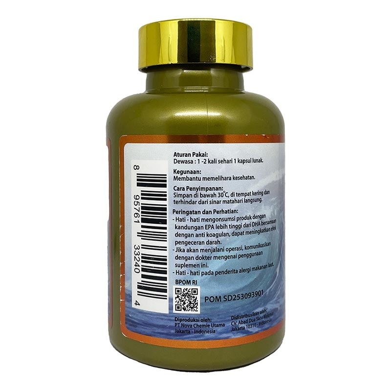 SQ SALMON OMEGA 3 100'S