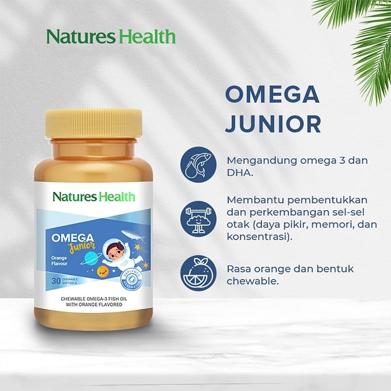 Twin Pack Omega Junior Softgel 30'S