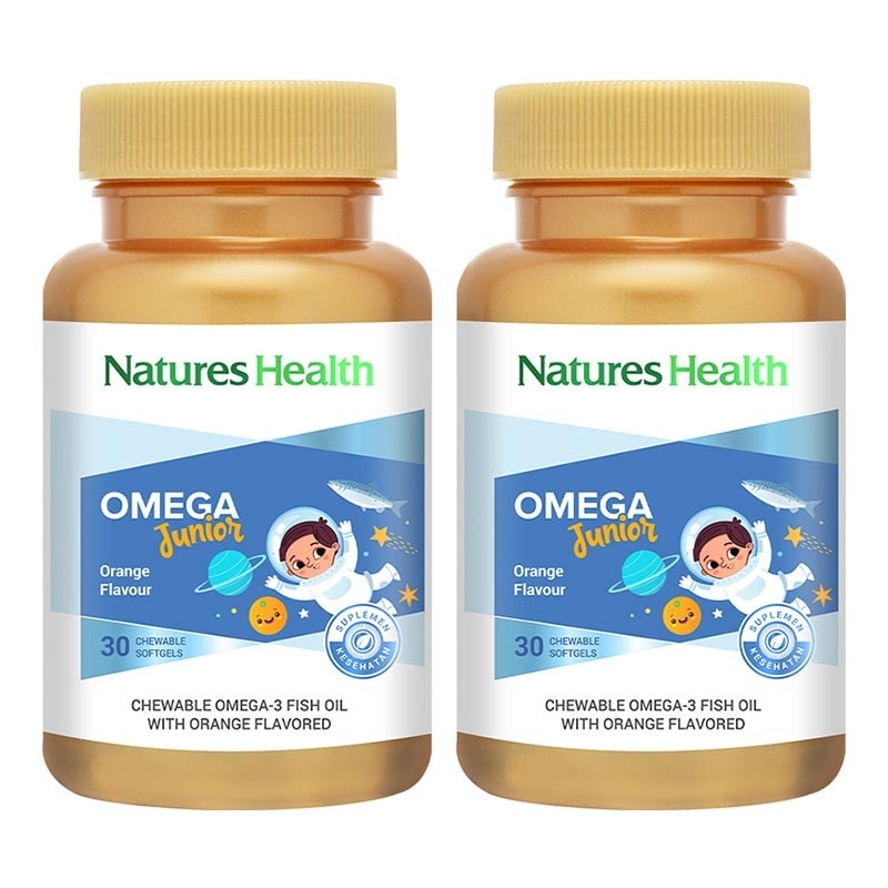 Twin Pack Omega Junior Softgel 30'S