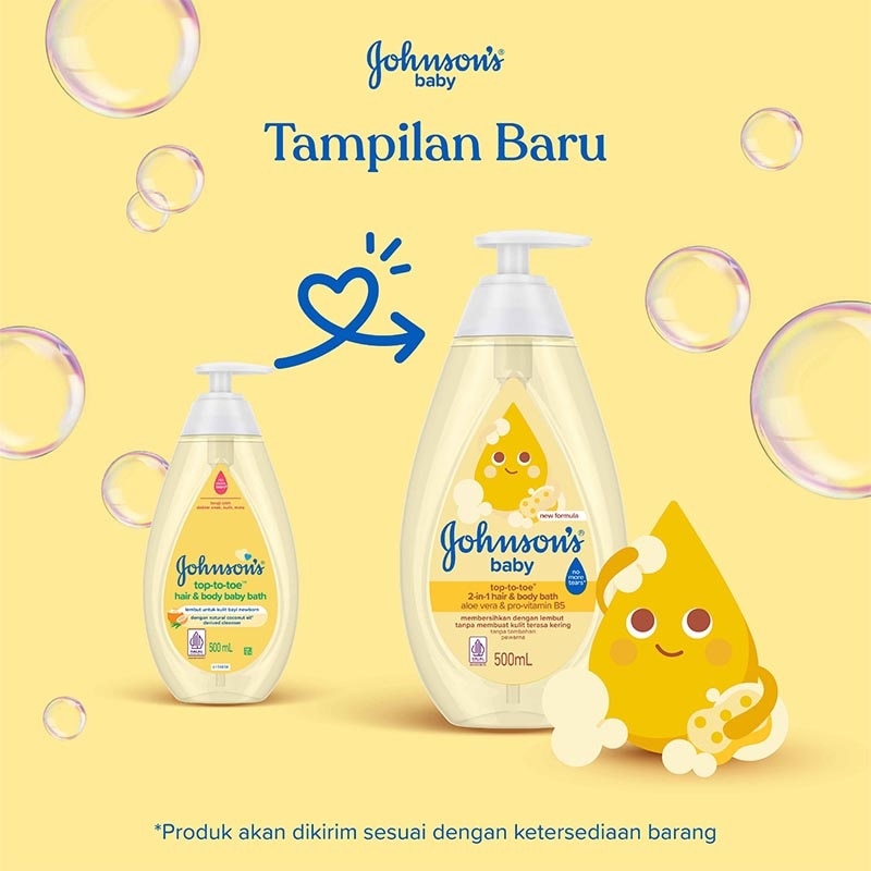 Baby Aloe Vera & Panthenol Hair & Body Bath 500ml