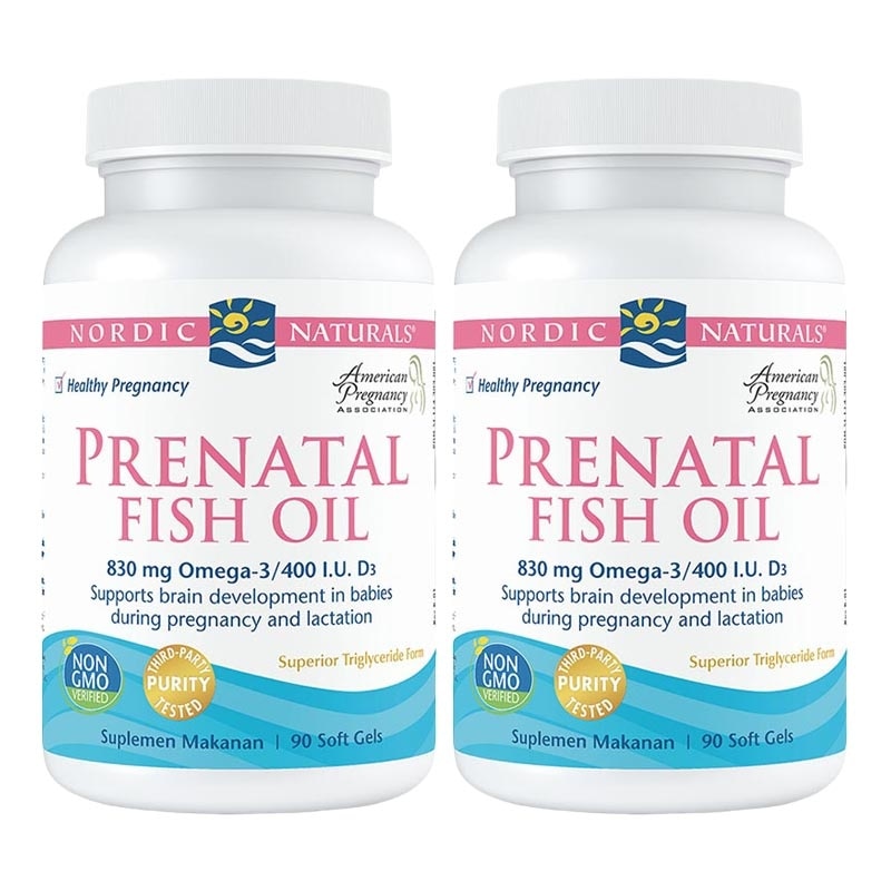 Twin Pack Prenatal Fish Oil Softgel 90'S