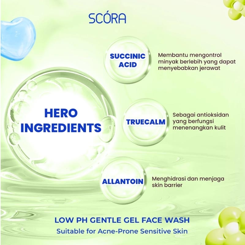 Succinic Acid HydraCalm Low pH Cleanser 100ml