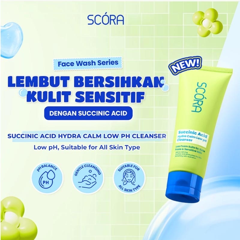 Succinic Acid HydraCalm Low pH Cleanser 100ml