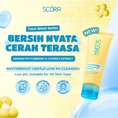 SCORA Phytobright Gentle Low pH Cleanser 100ml