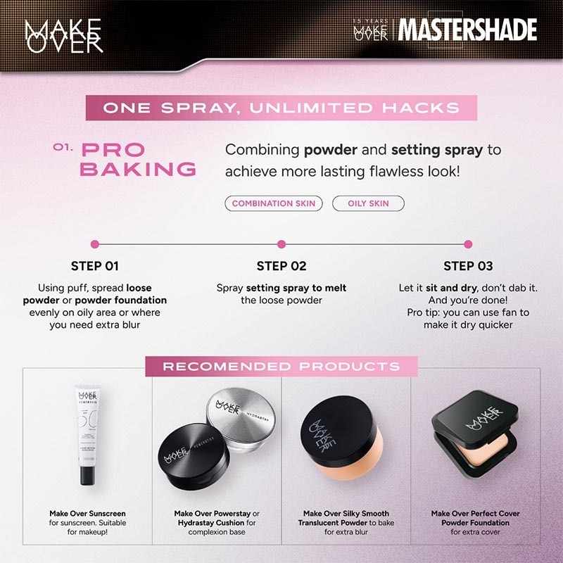 [EXCLUSIVE BUNDLE] Powerstay 24H Matte Powder Foundation N30 Natural Beige + Powerstay Velvet Matte Setting Spray