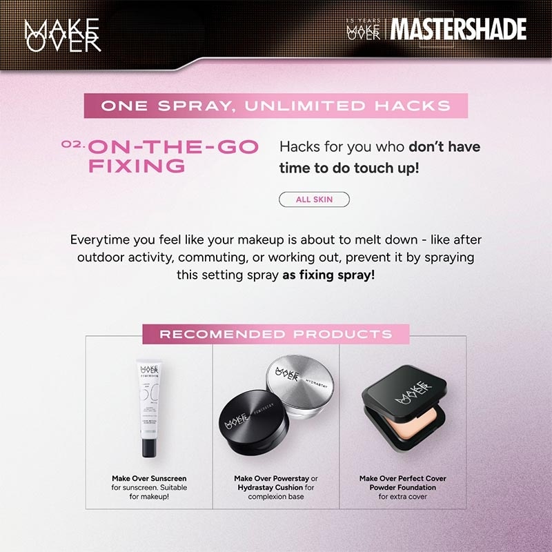 [EXCLUSIVE BUNDLE] Powerstay 24H Matte Powder Foundation N30 Natural Beige + Powerstay Velvet Matte Setting Spray