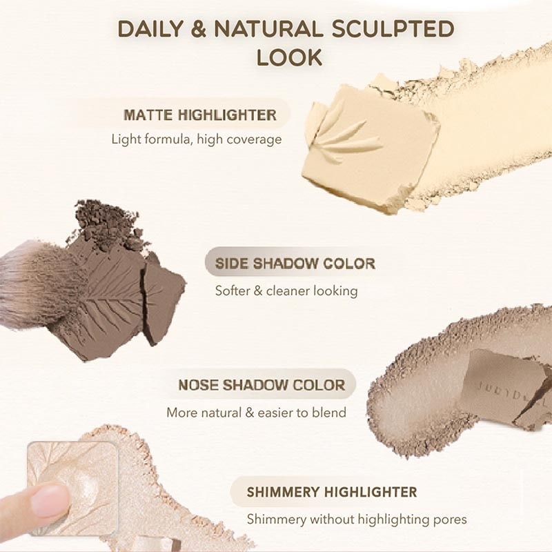 Highlight & Contour Palette 01 Cool 10g