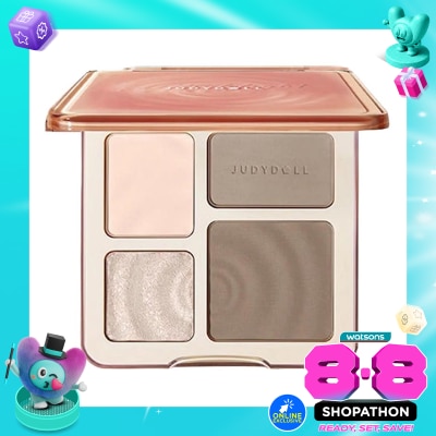 JUDYDOLL - Highlight & Contour Palette 01 Cool 10g image