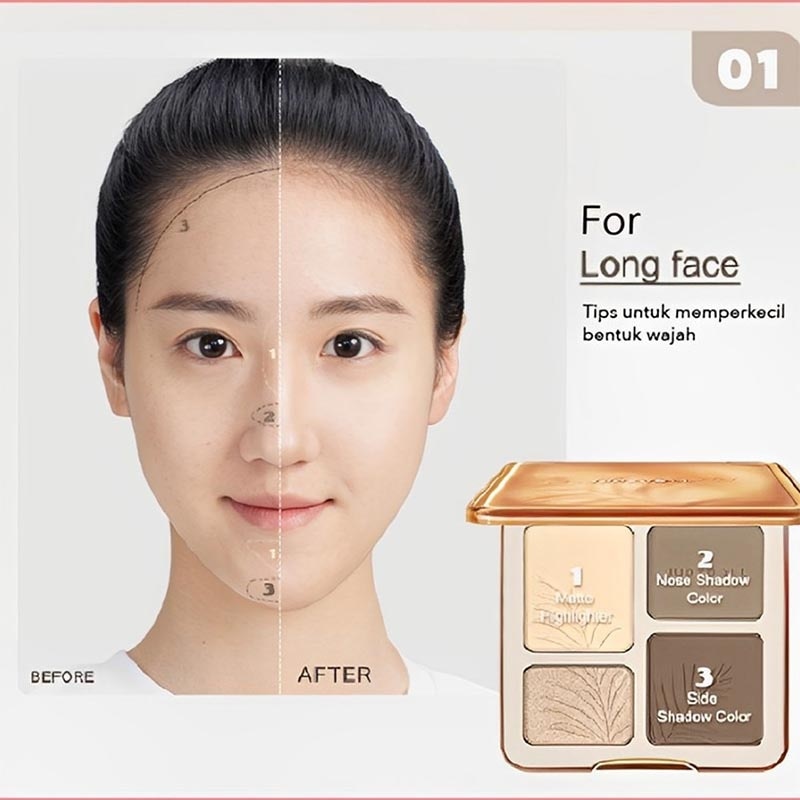 Highlight & Contour Palette 02 Warm 10g
