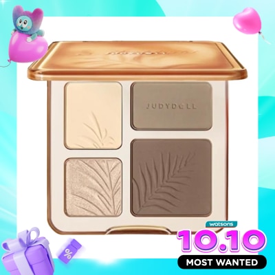 JUDYDOLL Highlight & Contour Palette 02 Warm 10g image