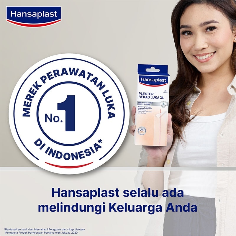 Plester Bekas Luka XL 21'S