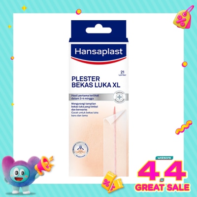 HANSAPLAST - Plester Bekas Luka XL 21'S