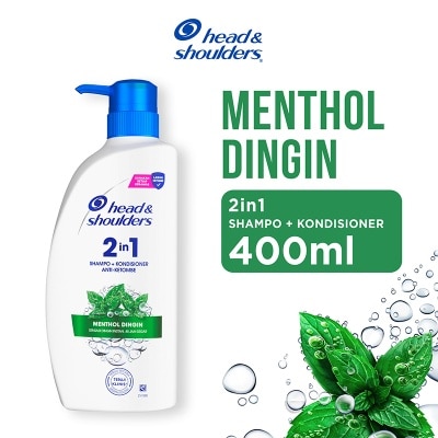 HEAD & SHOULDER - 2-in-1 Shampoo Cool Menthol 400ml