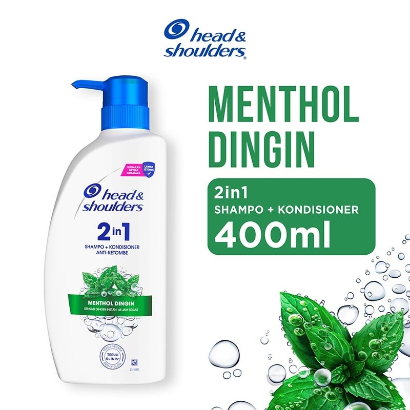 Shampoo 2-in-1 Varian Cool Menthol 400ml