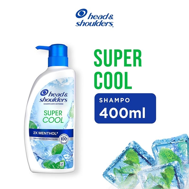 Shampo0 Anti Ketombe Super Cool 400ml
