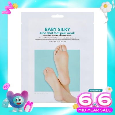 HOLIKA HOLIKA - Baby Silky One Shot Foot Peel Mask 20ml
