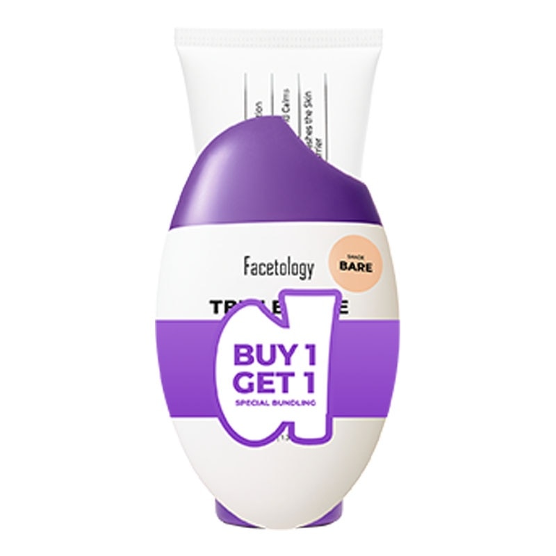 Bundling Triple Care Sunscreen Tinted SPF 50 40ml + Triple Care 5% Panthenol Barrier Boost Gel 10ml