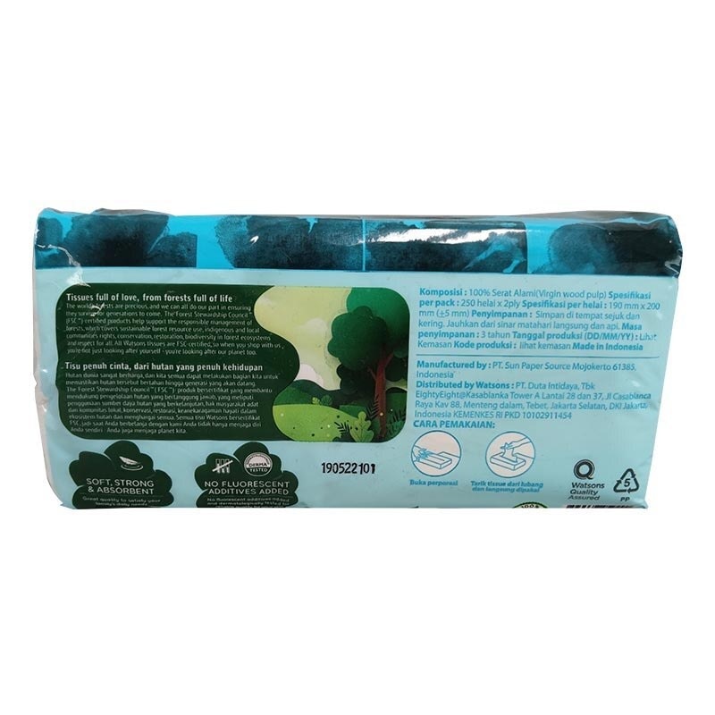 X-Flower Softpack Tissue 250'S