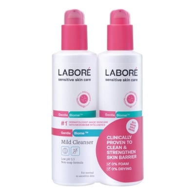 LABORE - Twin Pack Sensitive Skin Care GentleBiome Mild Cleanser  225ml