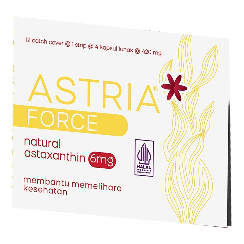 Force Astaxanthin 6mg Catch Cover 4'S