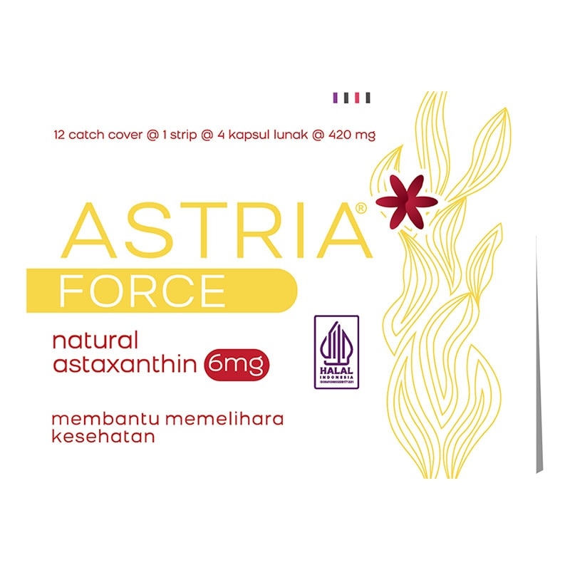 Force Astaxanthin 6mg Catch Cover 4'S