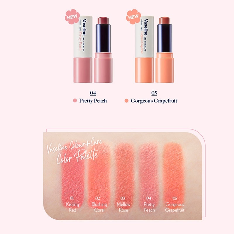Lip Therapy Colour+Care Pretty Peach 4,2g