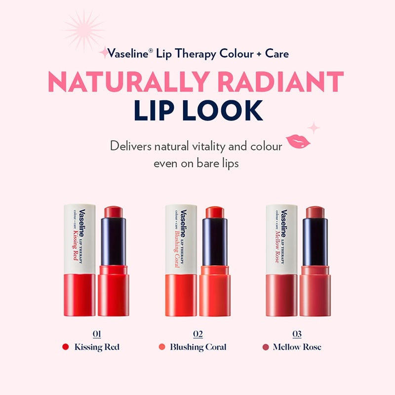 Lip Therapy Colour+Care Blushing Coral 4,2g