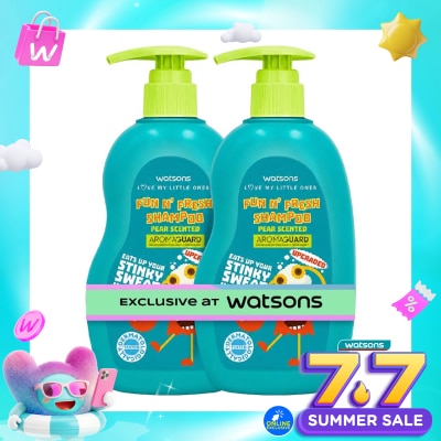 WATSONS COLLECTION - Fun N' Fresh Shampoo Pear Scented 500ml X 2