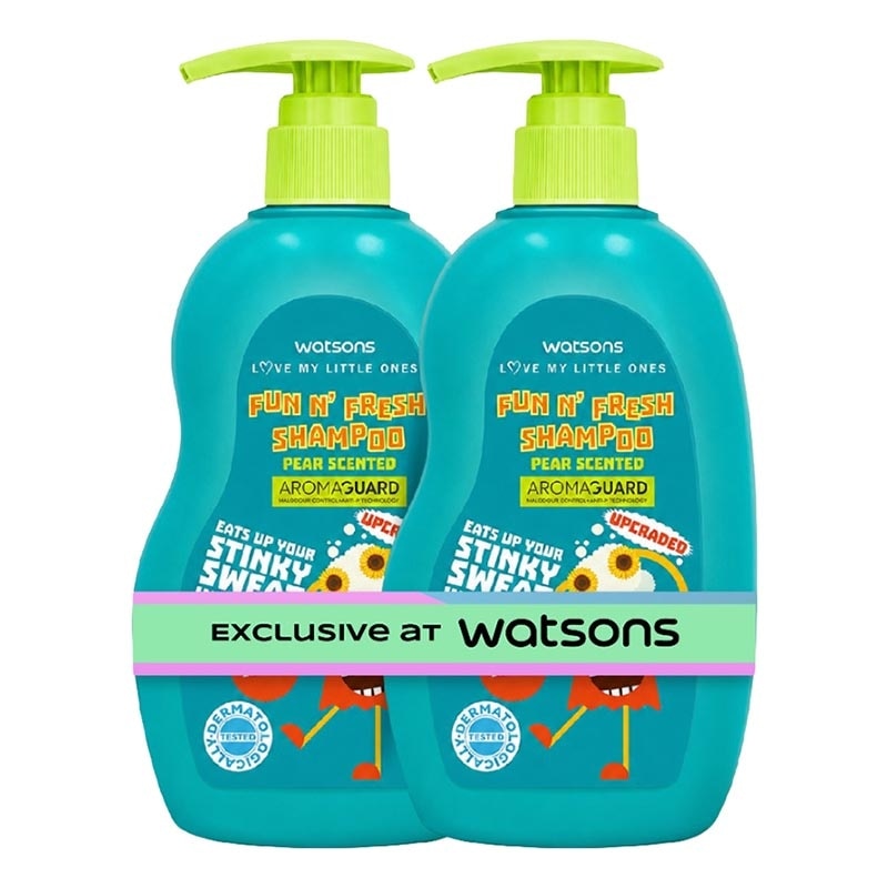 Fun N' Fresh Shampoo Pear Scented 500ml X 2