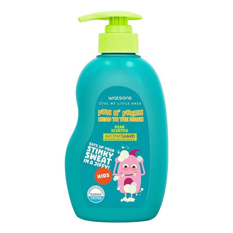 Fun N' Fresh Head To Toe Wash Pear Scented 500ml X 2