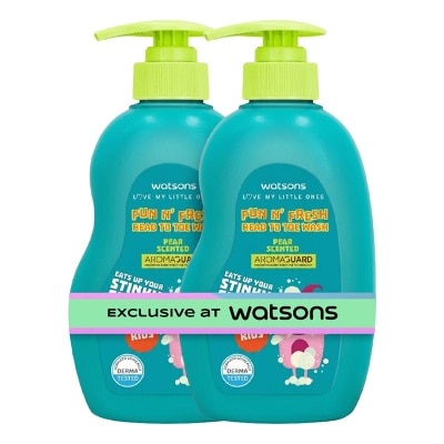 WATSONS COLLECTION - Fun N' Fresh Head To Toe Wash Pear Scented 500ml X 2 image